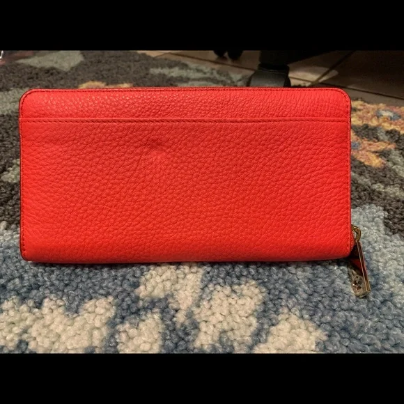 Kate Spade Grey Street Geranium Wallet - Picture 8 of 10